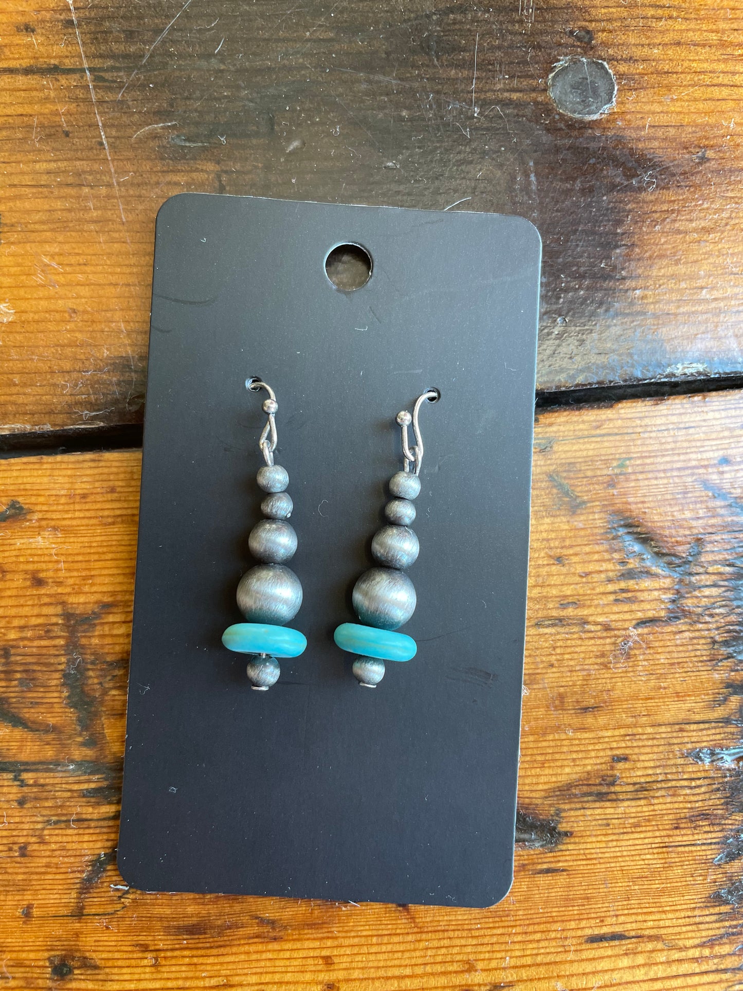 Pearl & Turquoise Bead Dangles