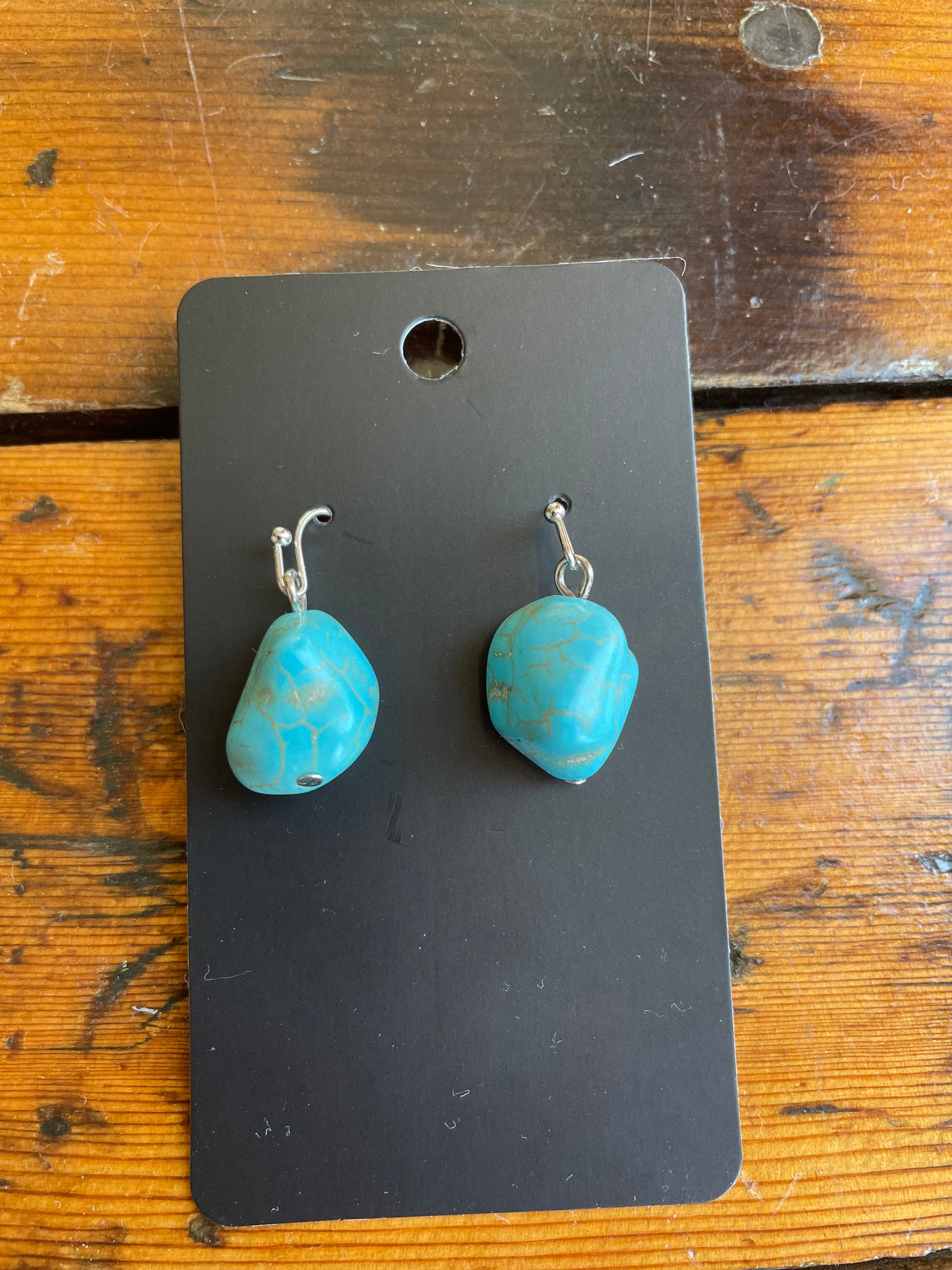 Chunky Turquoise Dangles