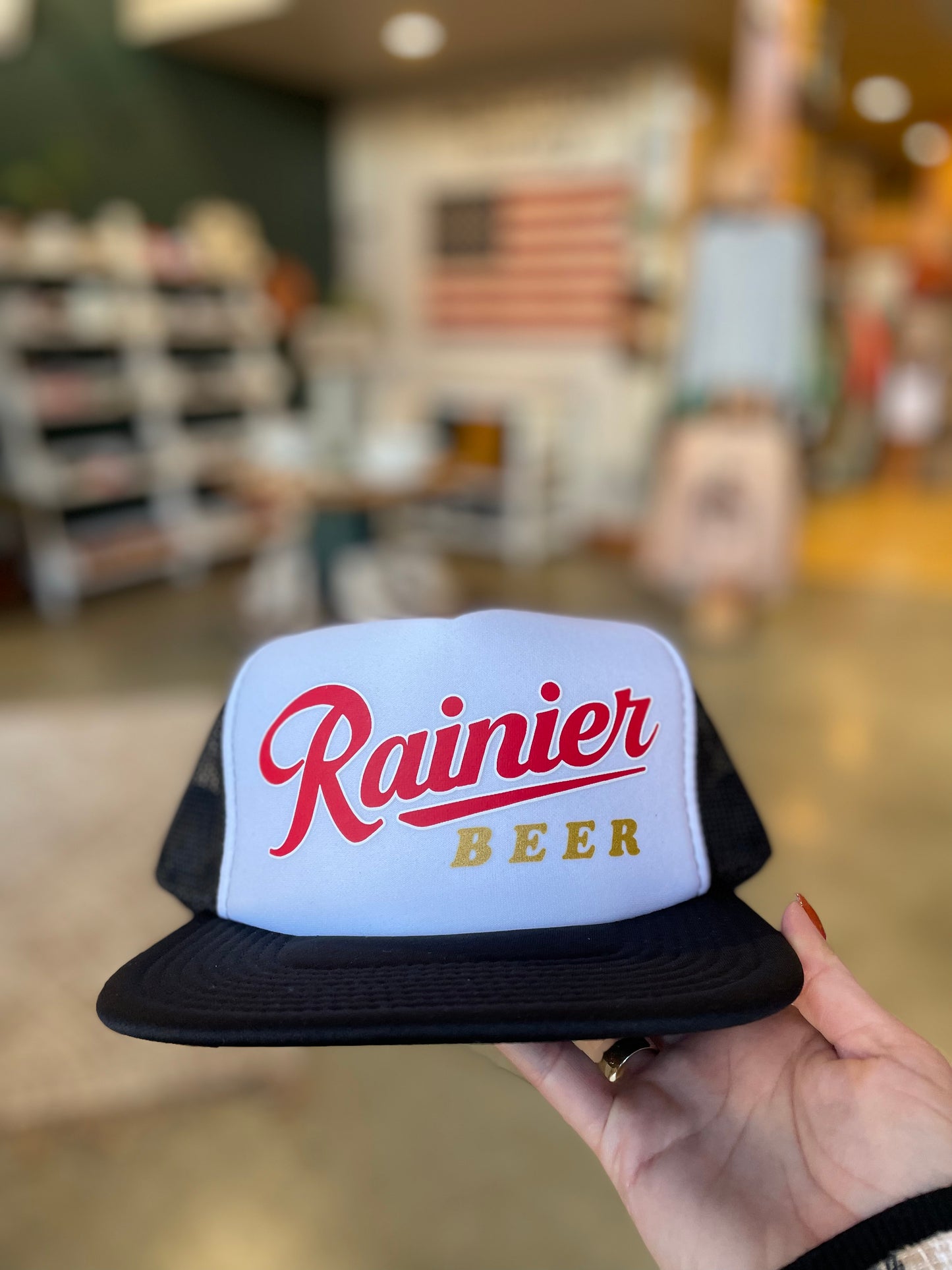 Rainier Beer Trucker Hat
