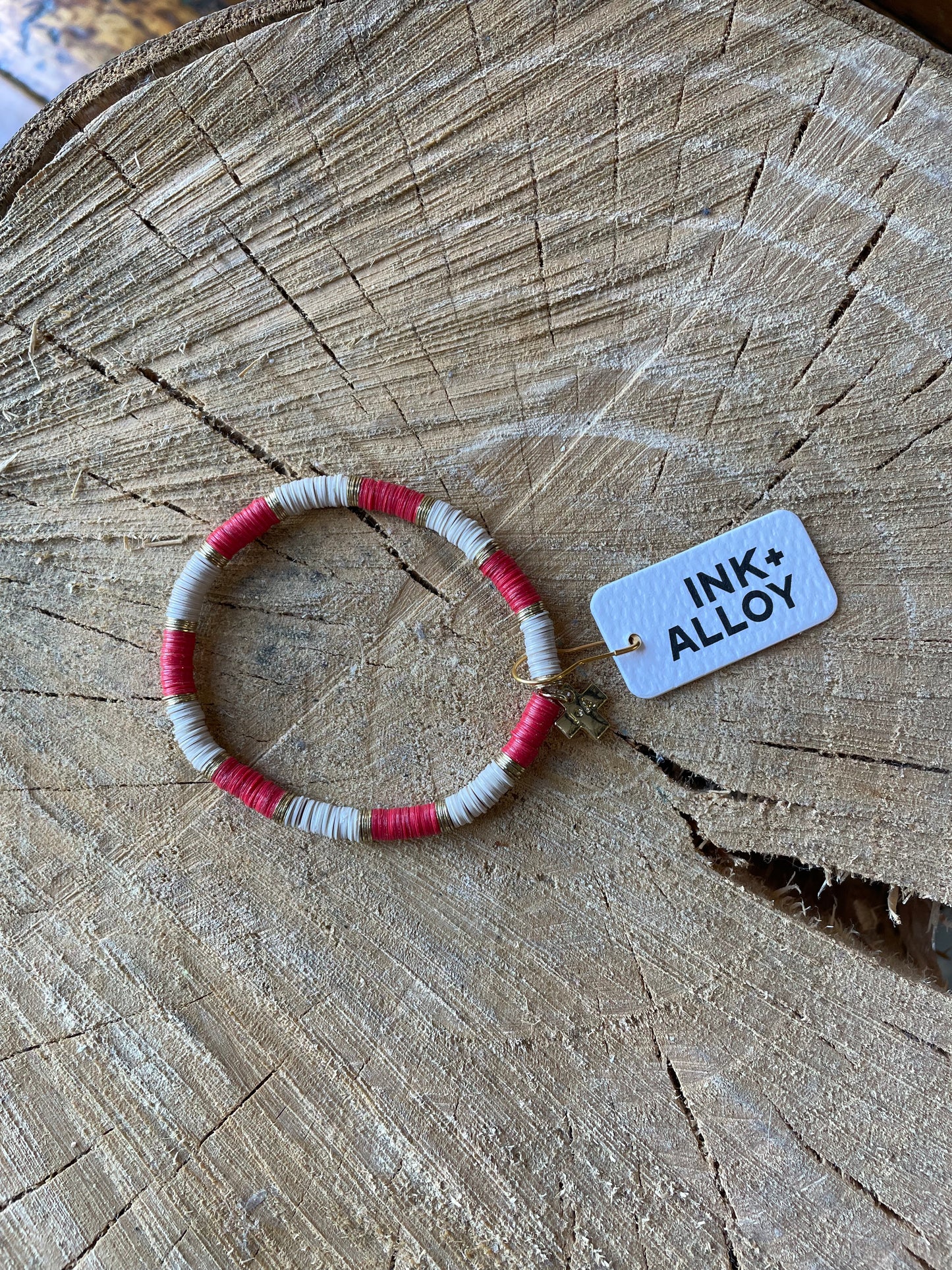 Rust + Cream Bracelet