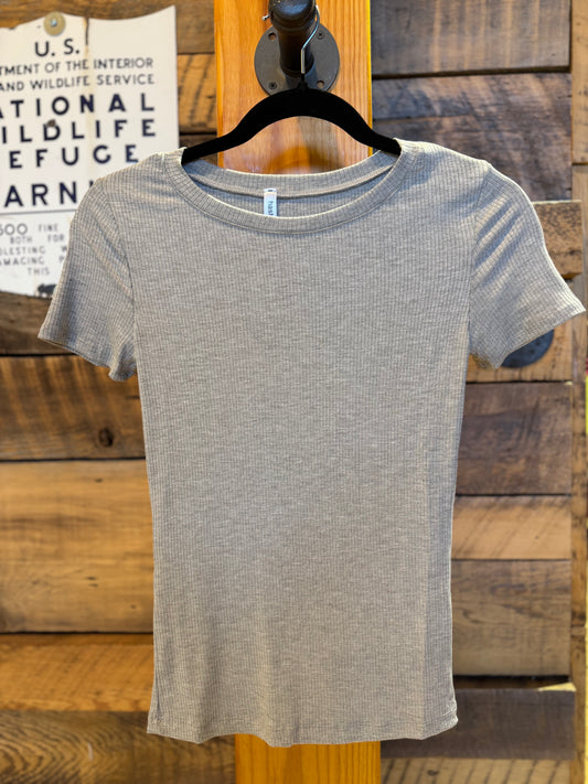 Basic Grey Knit Tee