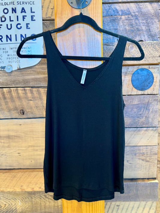 Basic Black Knit Tank