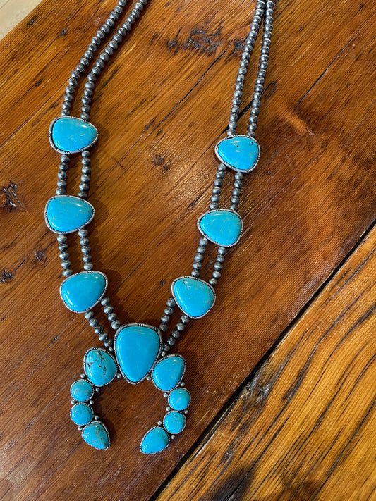 Giant Natural Stone Squash Blossom