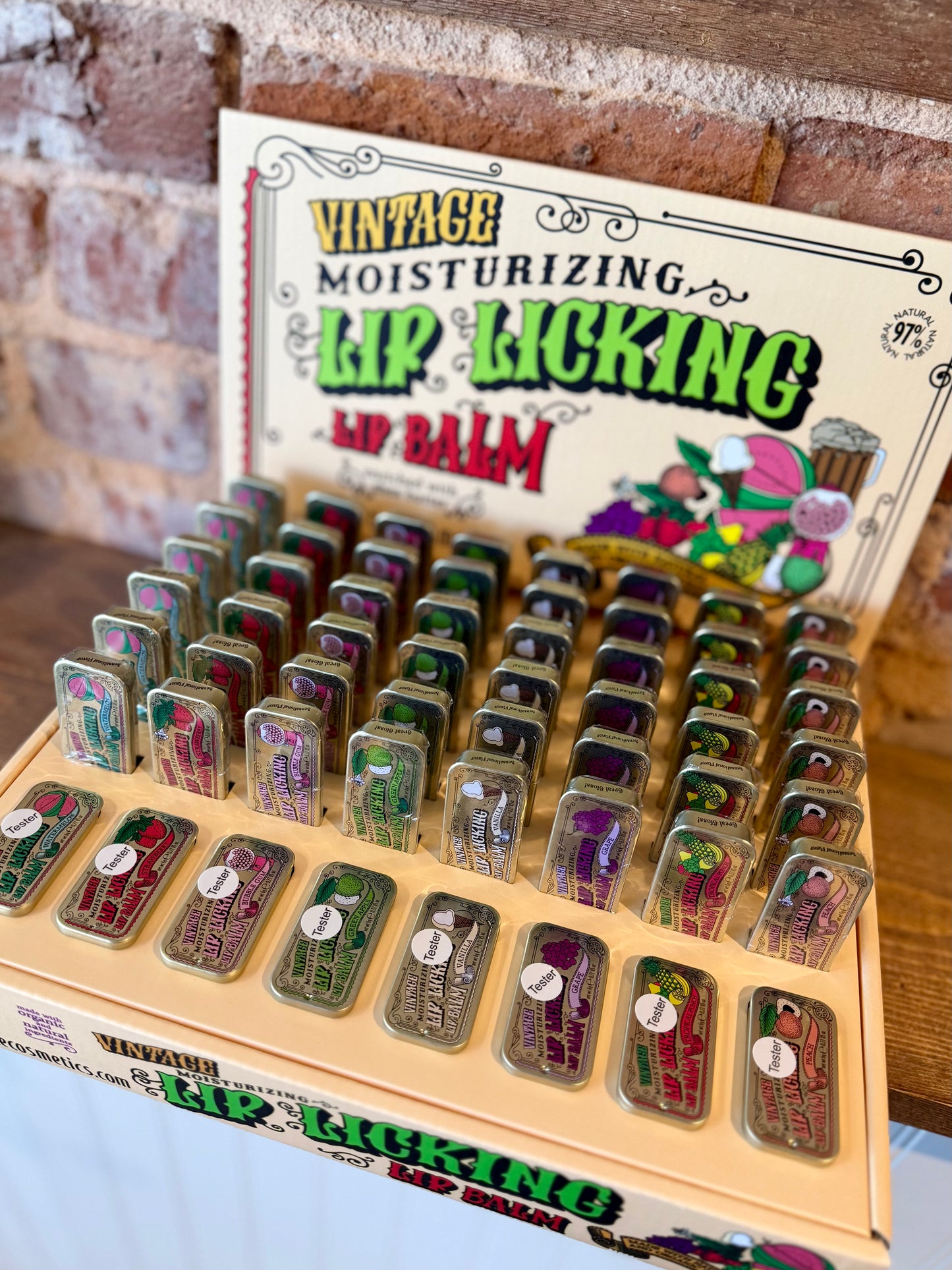 Vintage Lip Licking Lip Balm