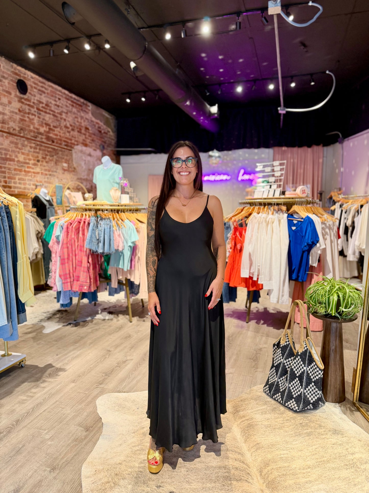 The Elsa Black Dress