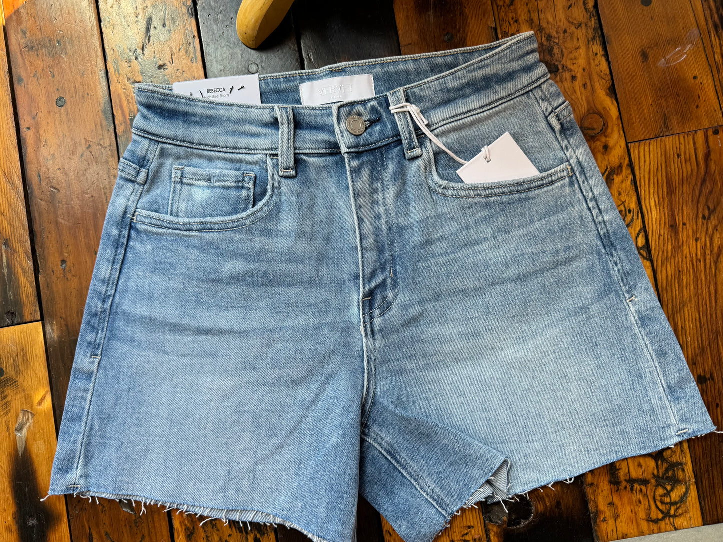 High Rise Cut Off Shorts