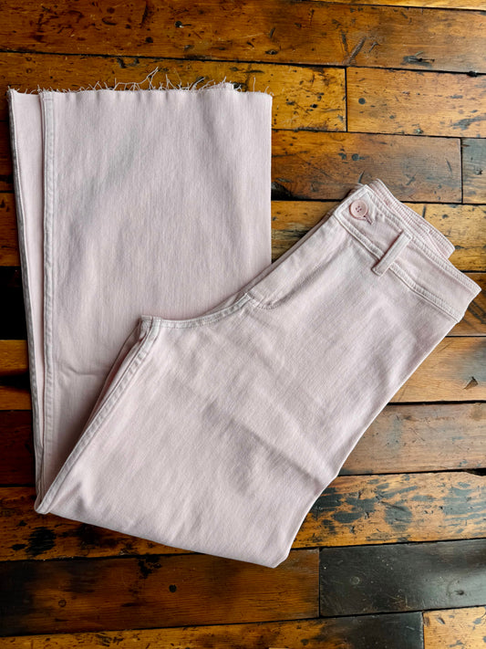Baby Pink Wide Leg Pants