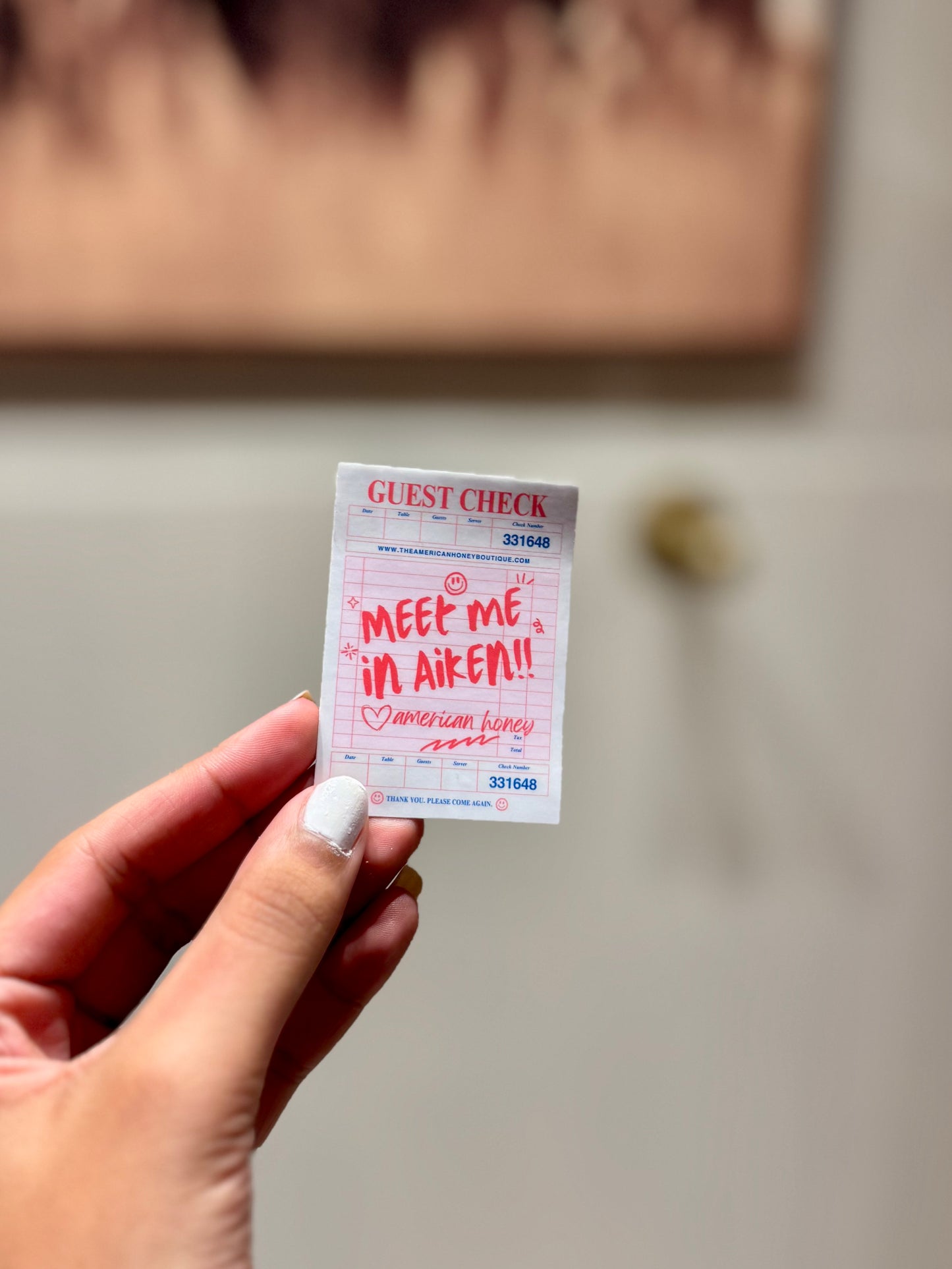 Meet Me In Aiken Sticker