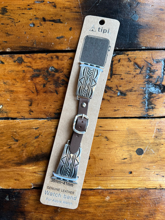 Stamped Apple Watch Band
