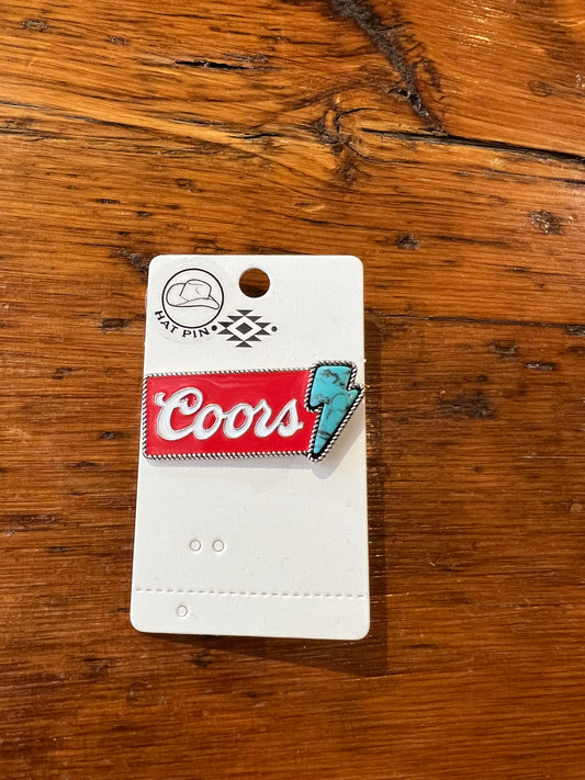 Coors Hat Pin