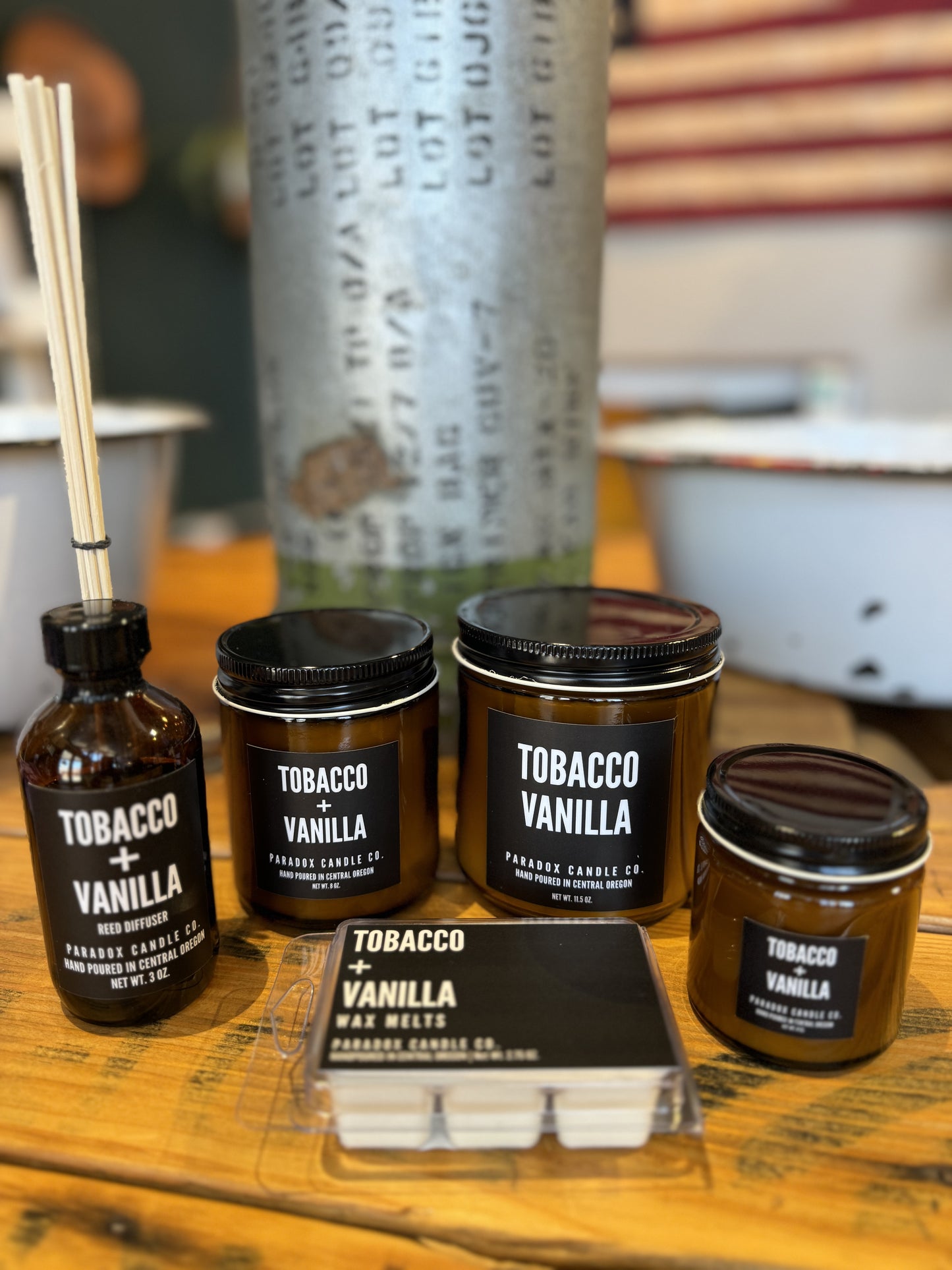 Paradox Candle Co-Tobacco + Vanilla