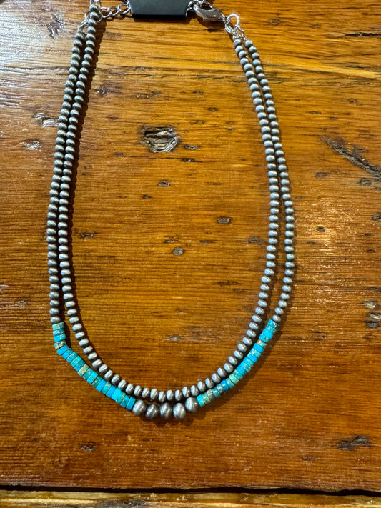 Layered Navajo Necklace