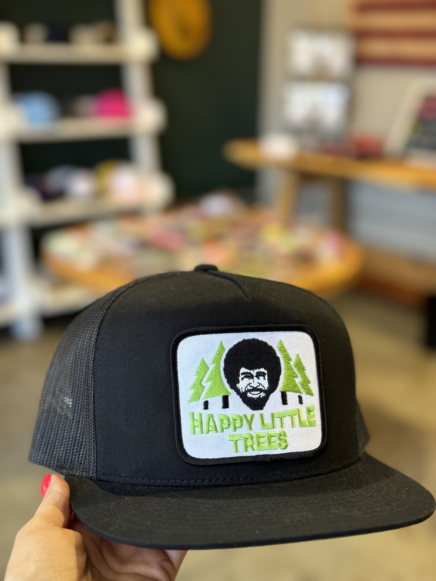 Happy Little Trees Hat