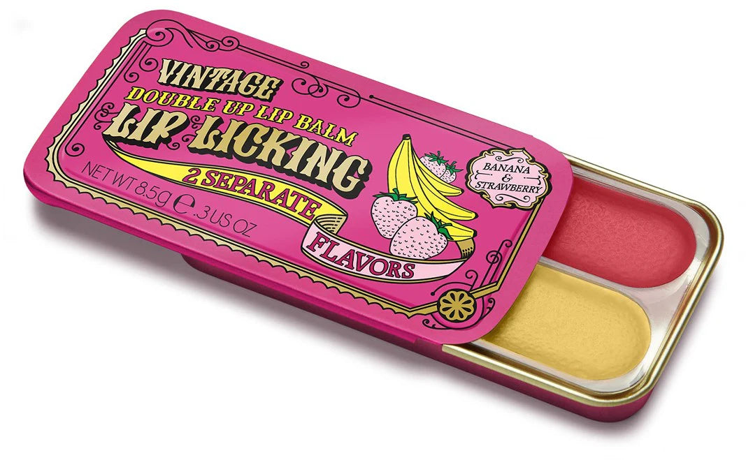 Vintage Lip Licking Double Up Lip Balm