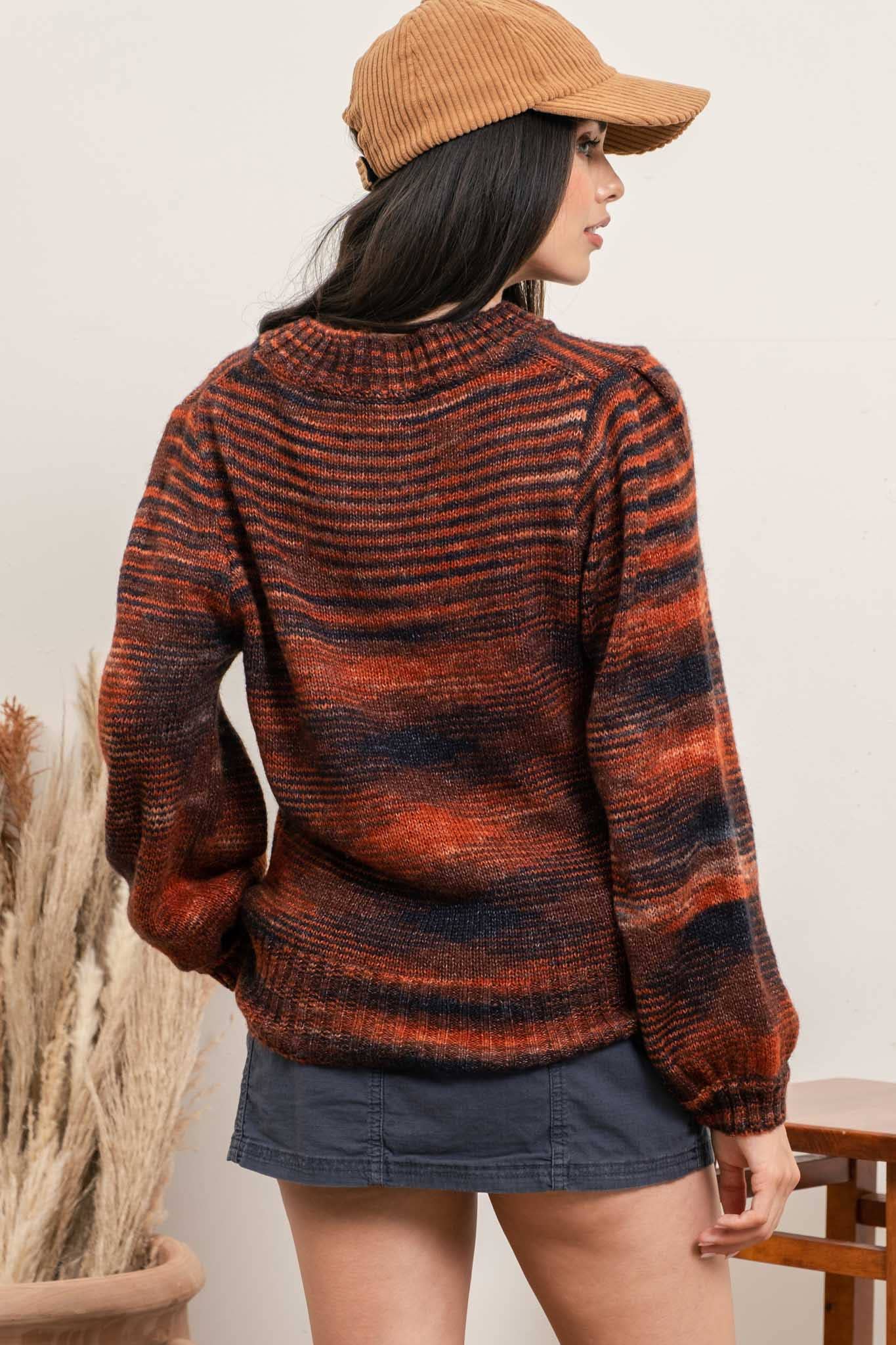 Multi Color Knit Sweater