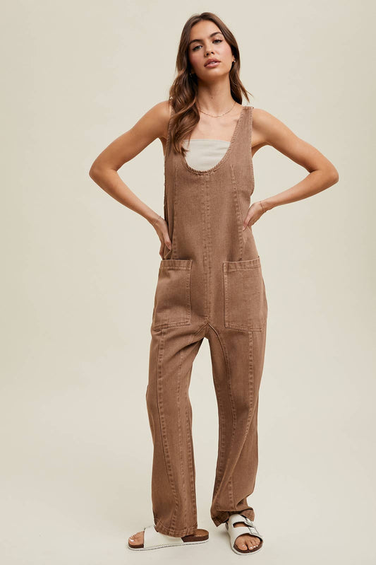 Cotton Denim Overall