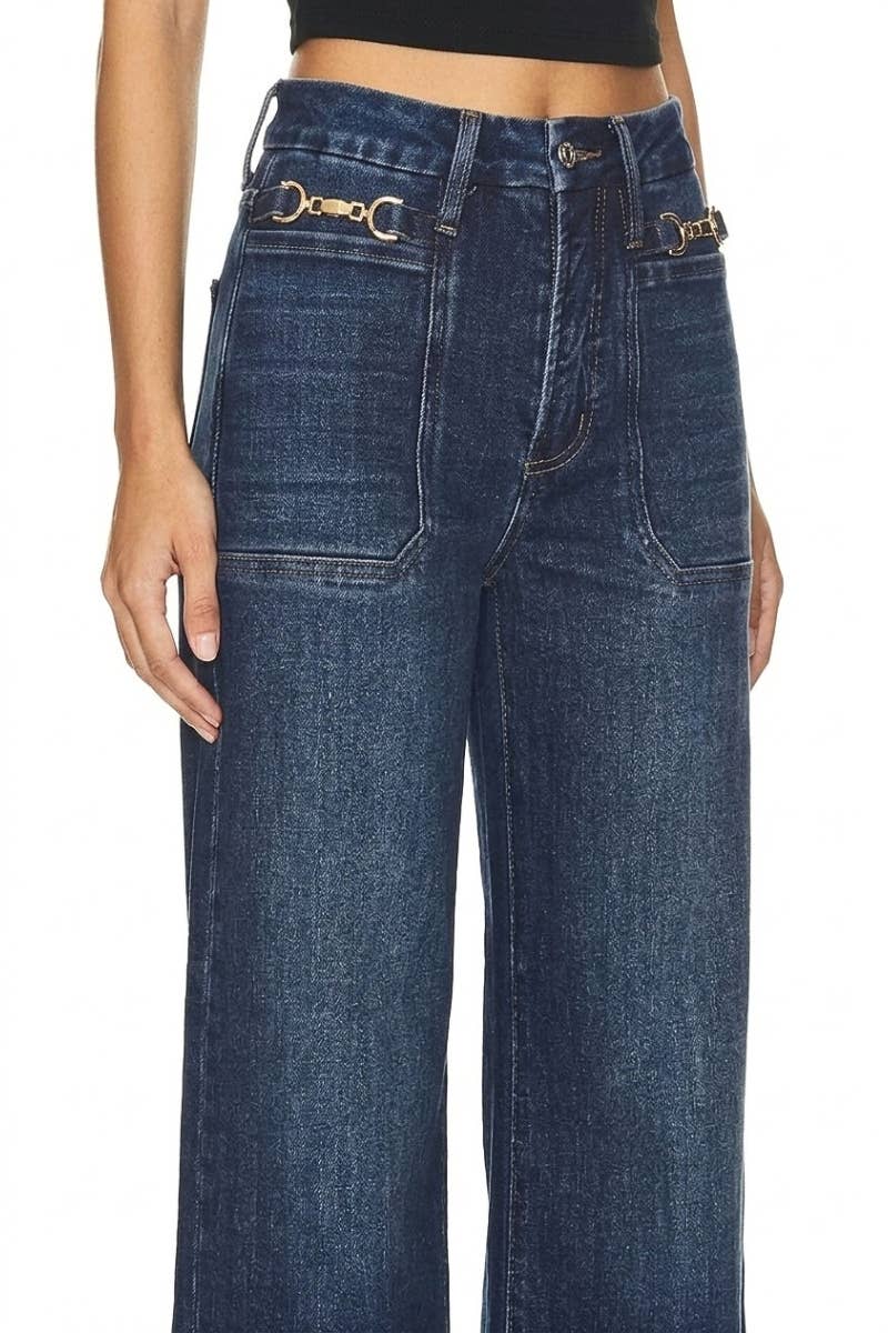High Rise Tummy Control Denim