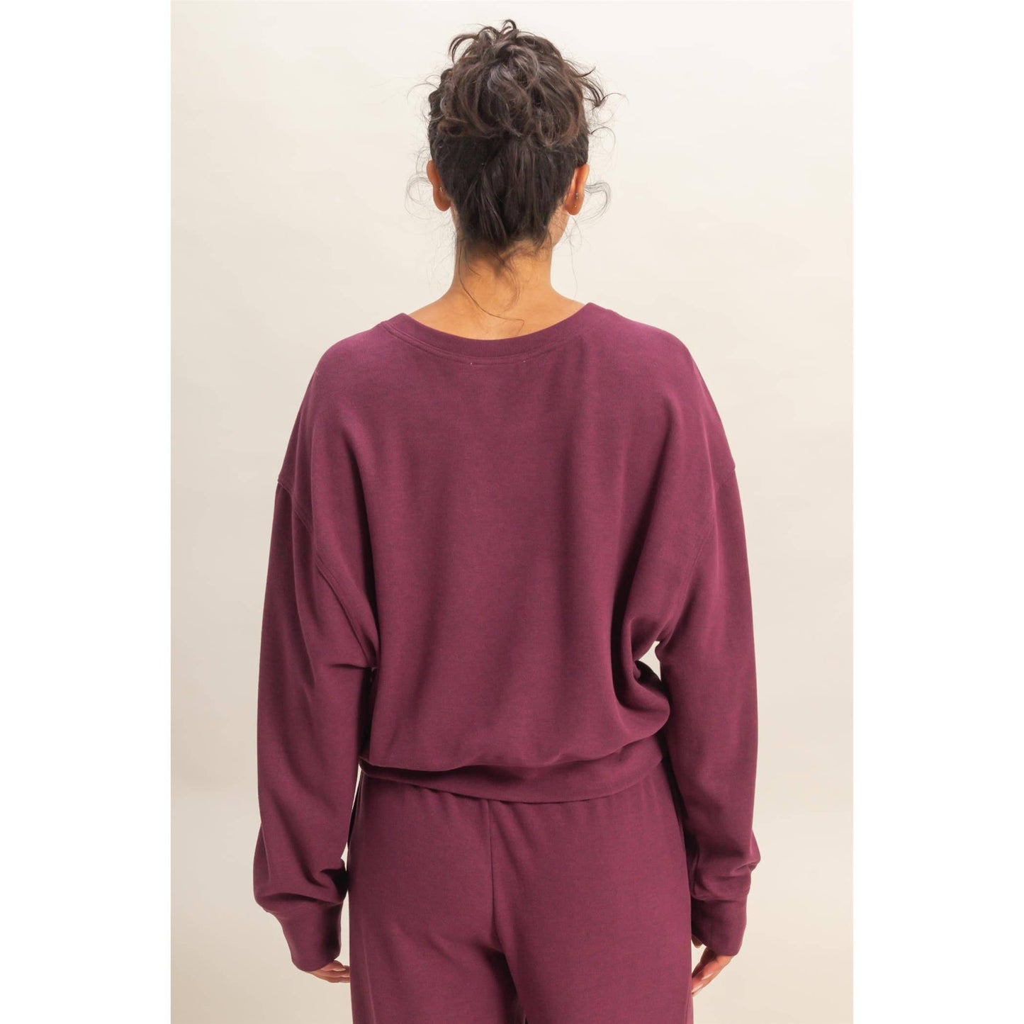 Soft Ribbed Relaxed Fit Sweatshirt (COMING SOON)