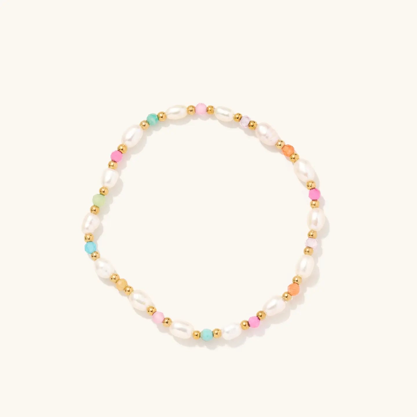 Colorful Pearl Bracelet