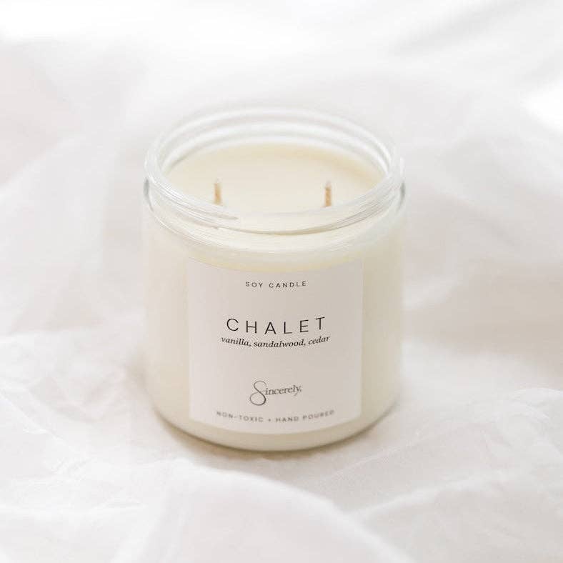 Chalet Candle - Vanilla & Sandalwood