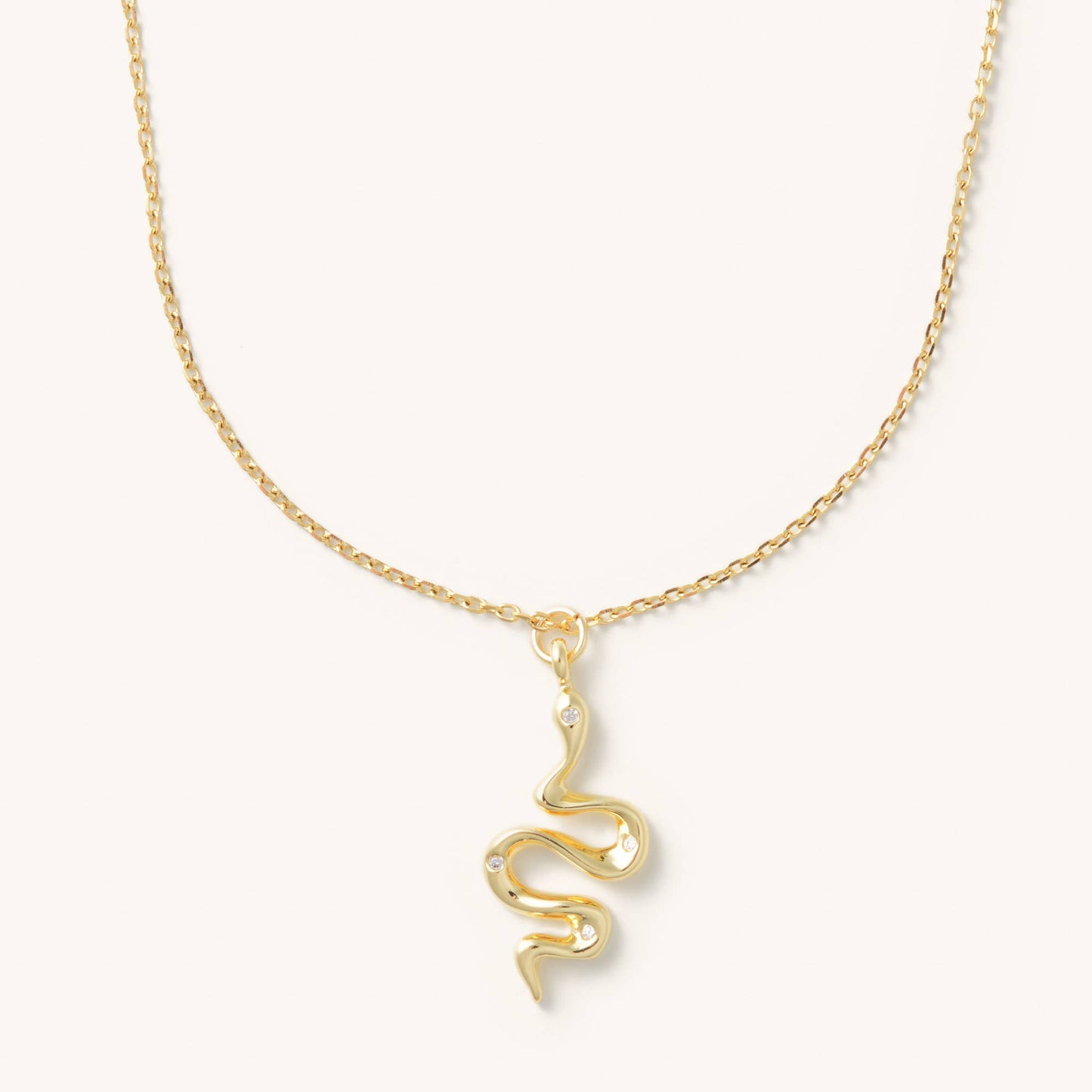 Gold Snake Necklace