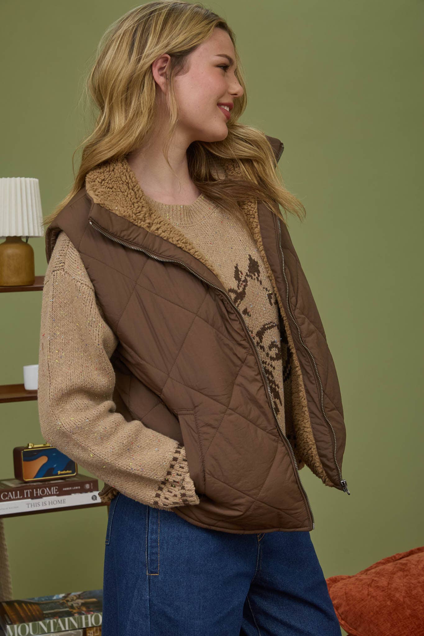 Quilted Puffer Vest