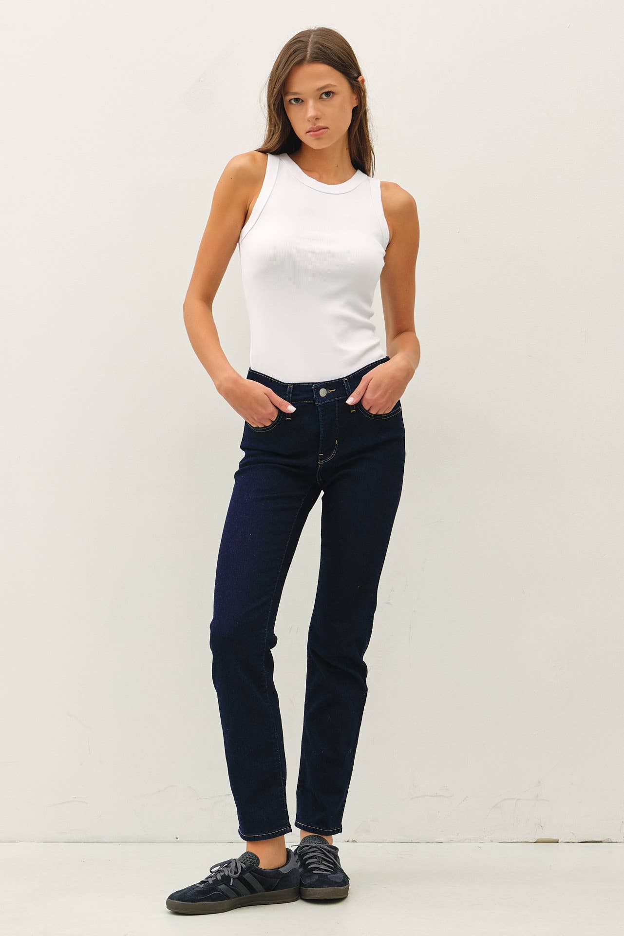 Basic Cotton Round Neck Tank