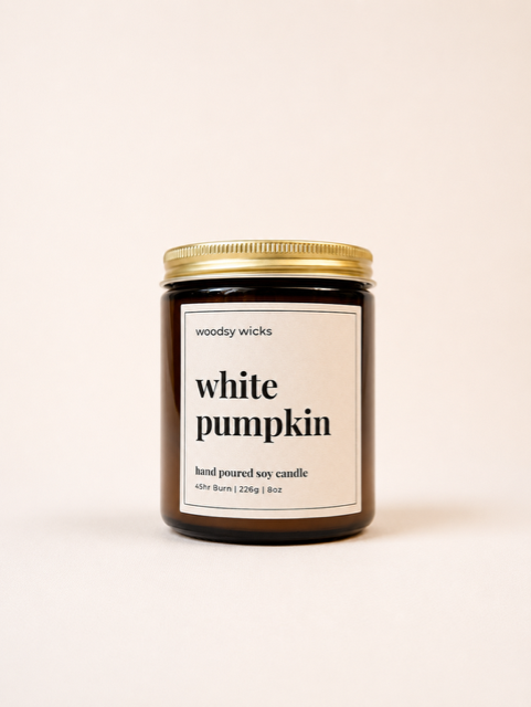 White Pumpkin - 100% Soy Wax