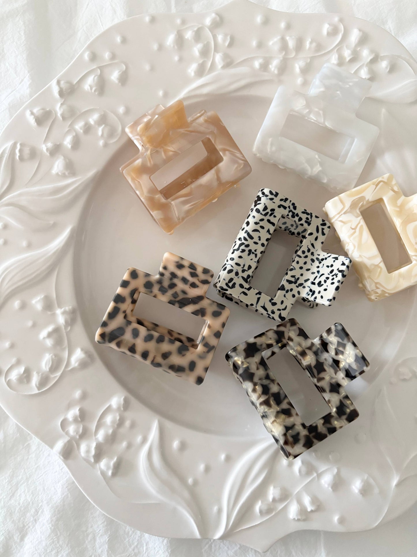 Modern Square Hair Claw