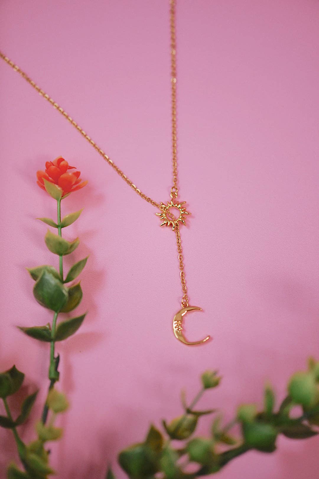 Luna Adjustable Necklace (Gold + Silver)