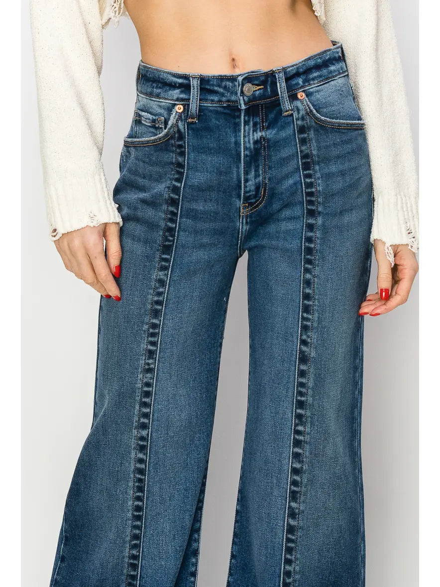 High Rise Relaxed Wide Leg Jeans
