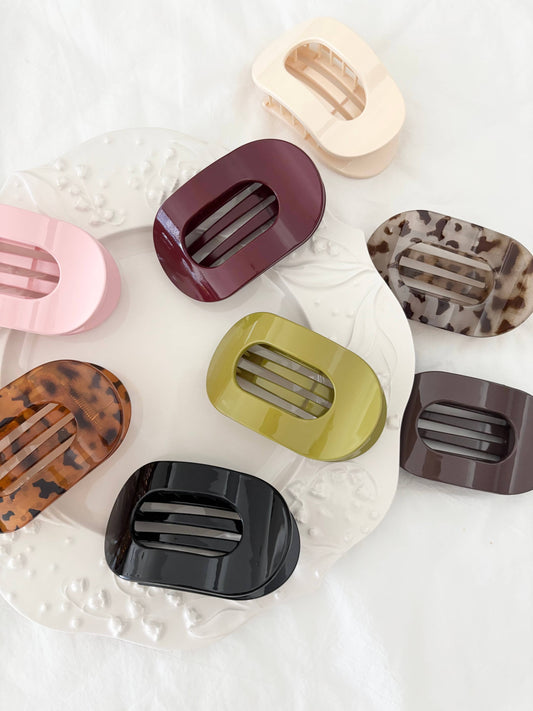 Oval Hair Claw Clip Chic Everyday Essential