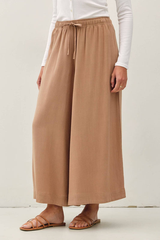 Cropped Palazzo Pants