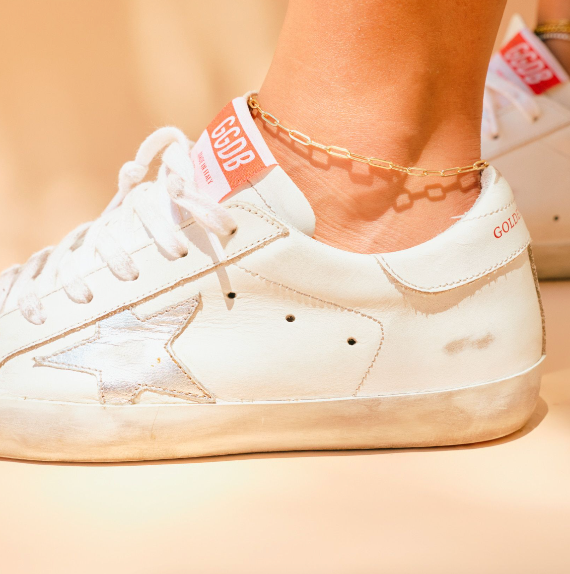 Waterproof Gold Sasha Anklet