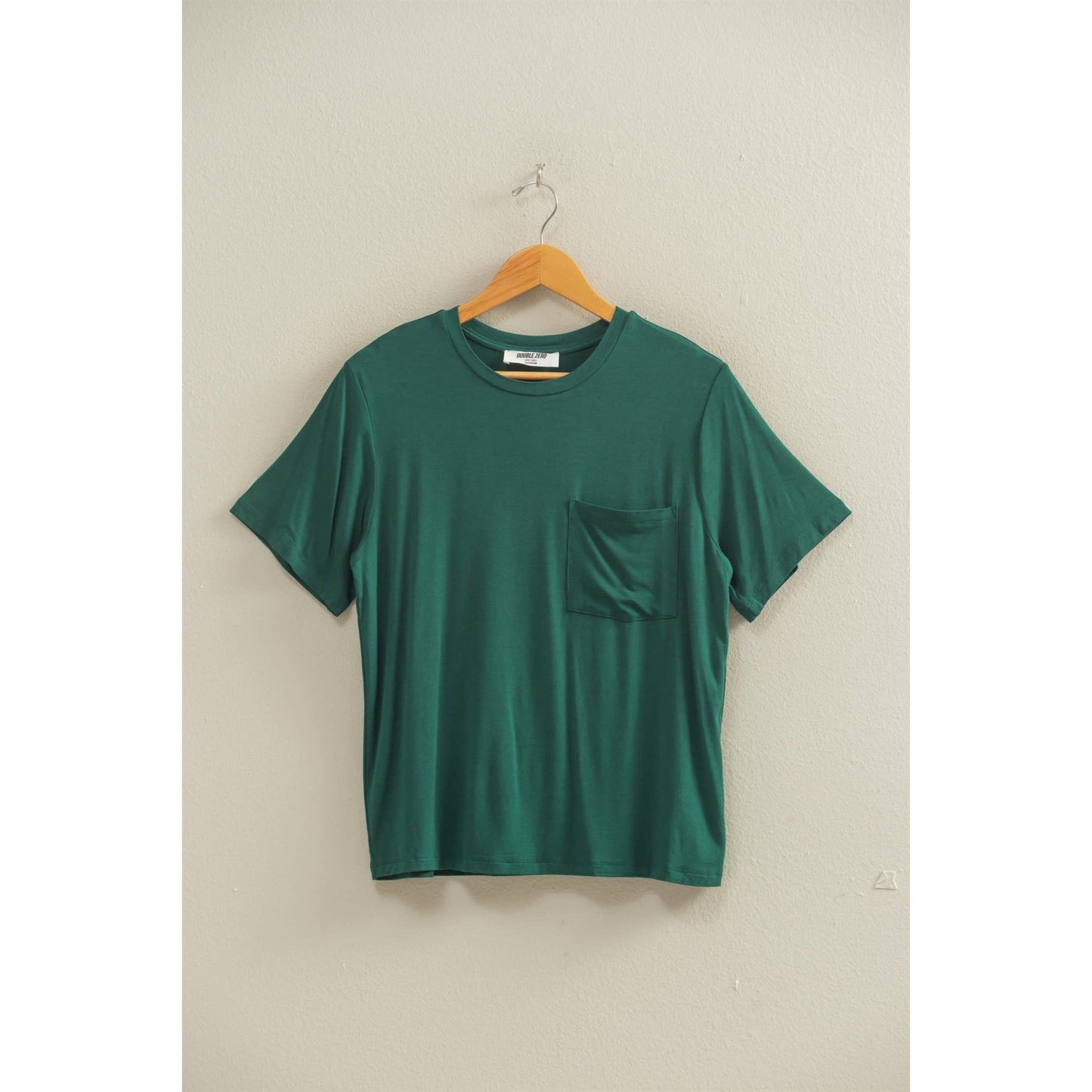 Crew Neck Short Sleeve Top