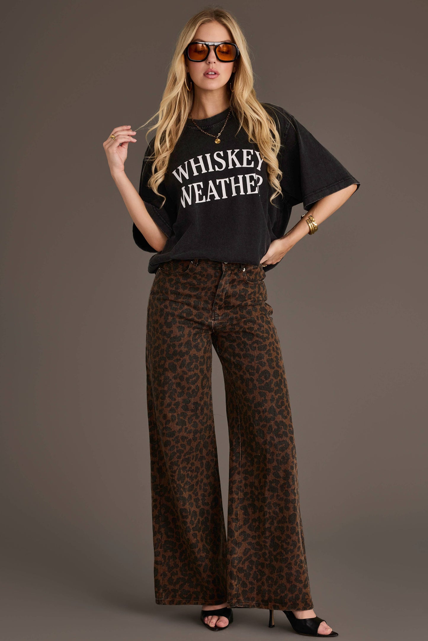 Black Whiskey Weather Tee