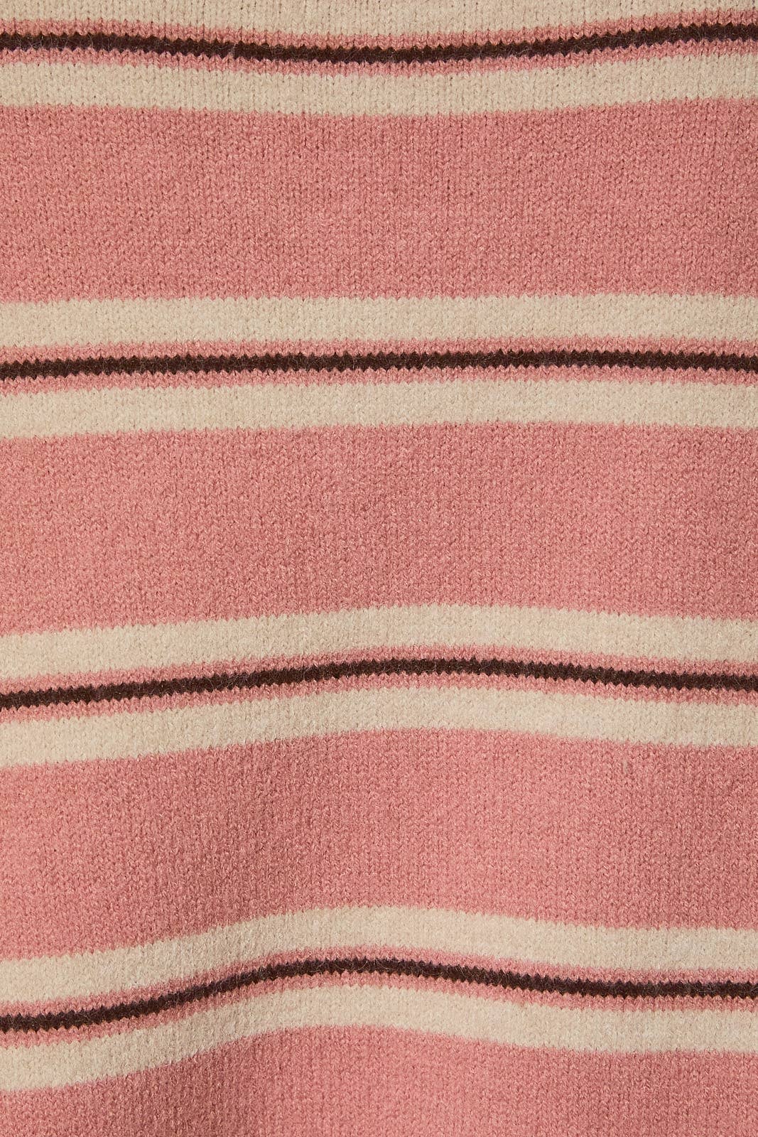 Long Sleeve Collared Oversized Stripe Rugby Sweater