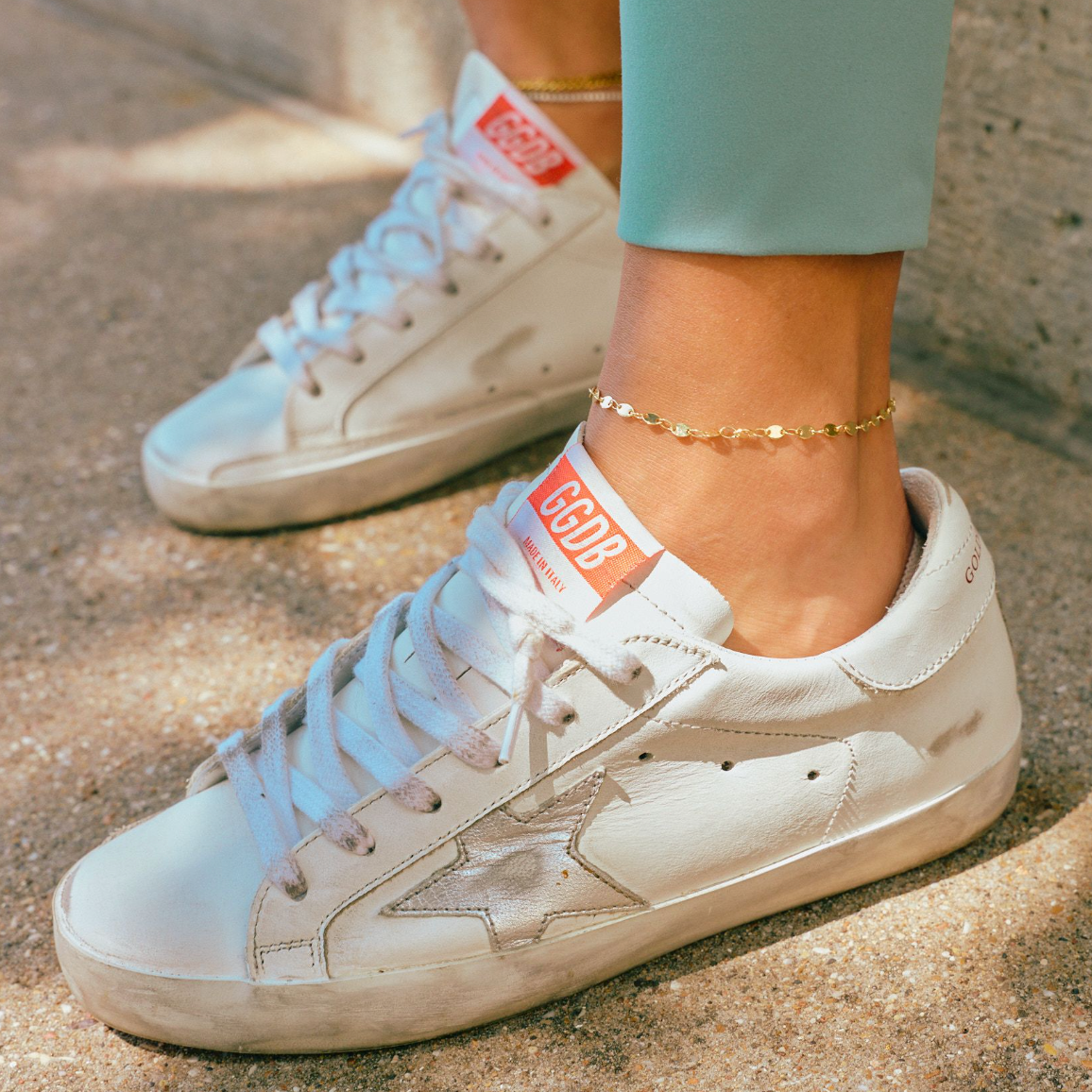 Waterproof Gold Gwen Anklet