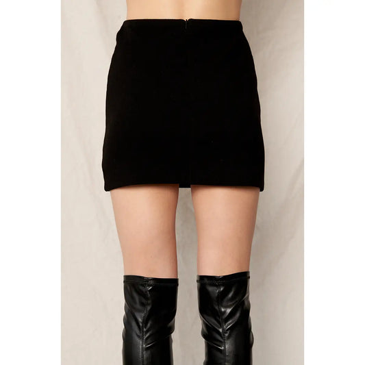 Basic Black Mini Skirt