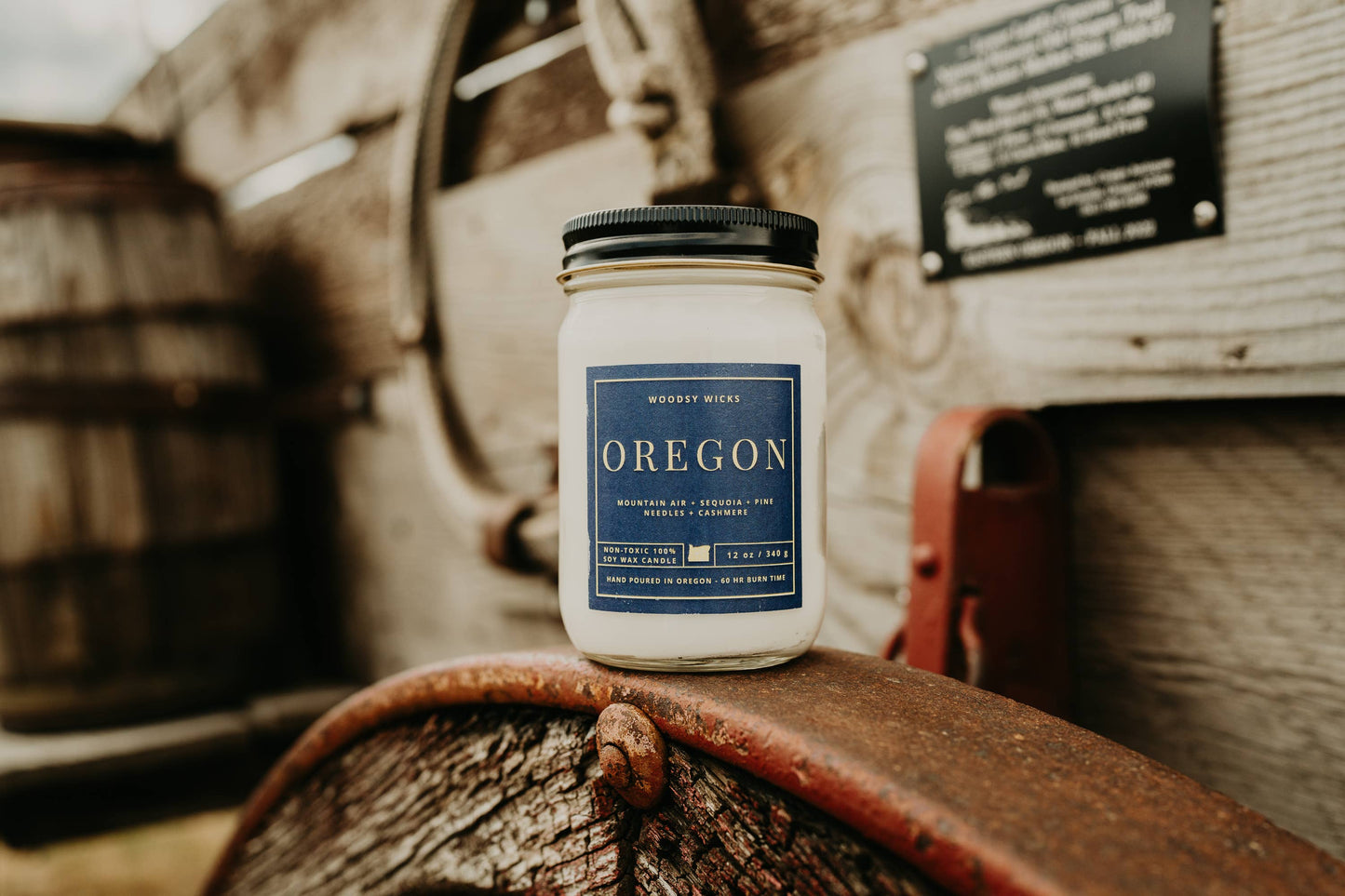 Oregon Soy Wax Candle