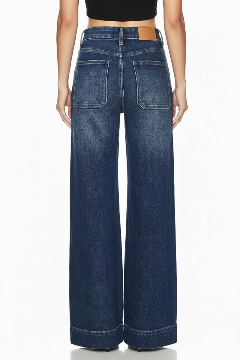 High Rise Tummy Control Denim