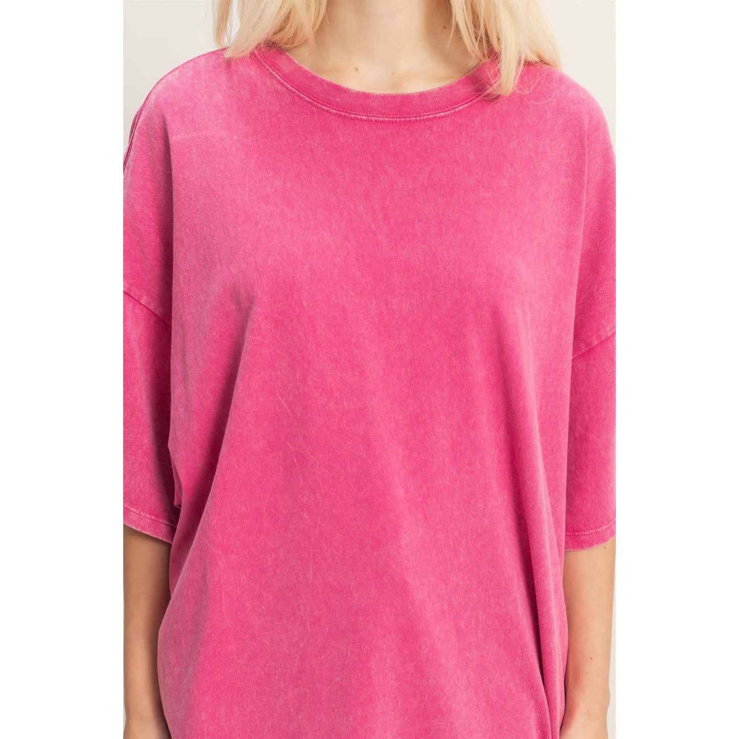 Oversized Mineral Wash T-Shirt