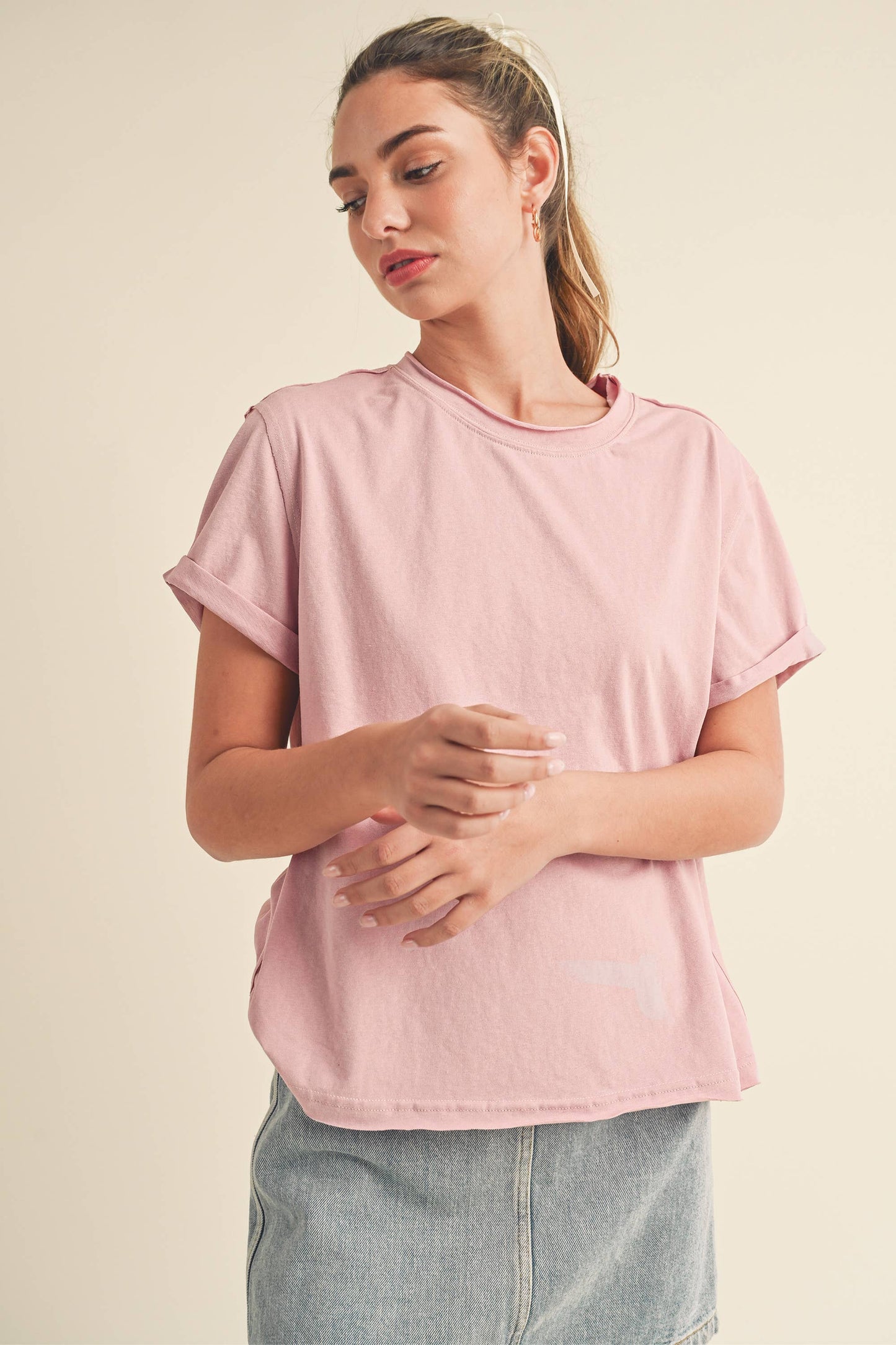 Mali Baby Tee Short Sleeve Top