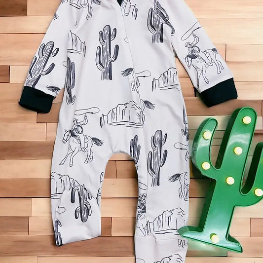 Cactus Cowboy Onesie