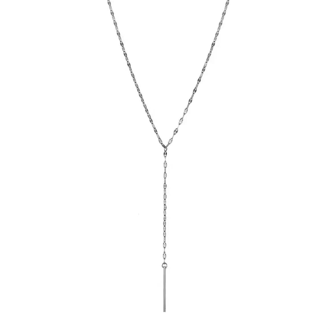 Silver Shimmer Lariat