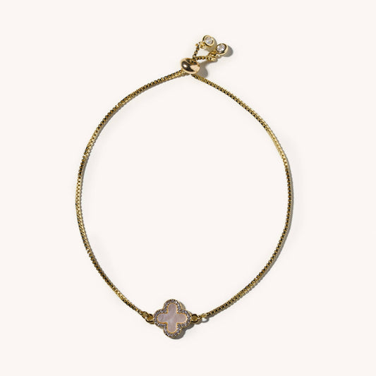 White Shell Flora Slider