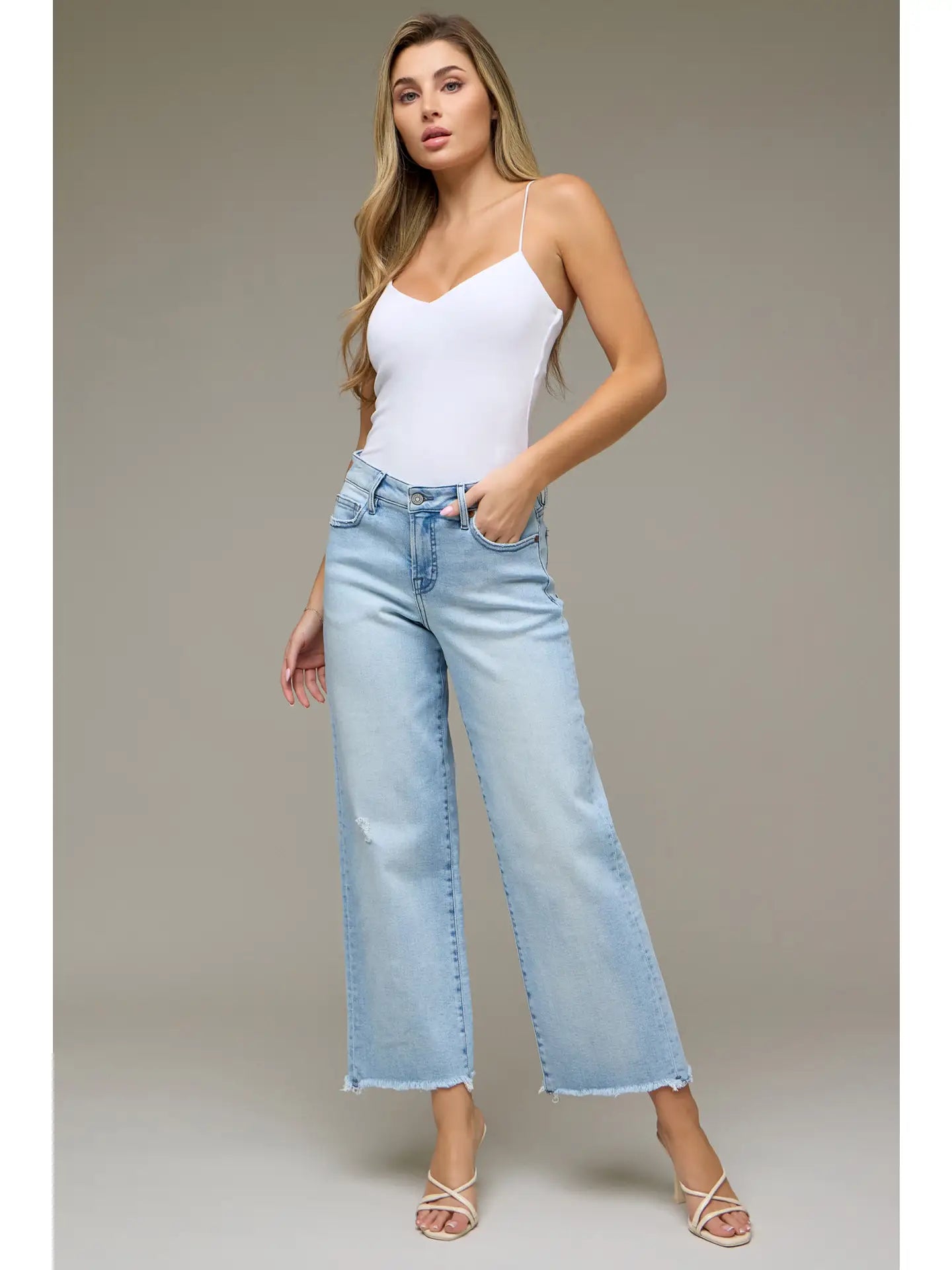 Light Wash Dad Denim