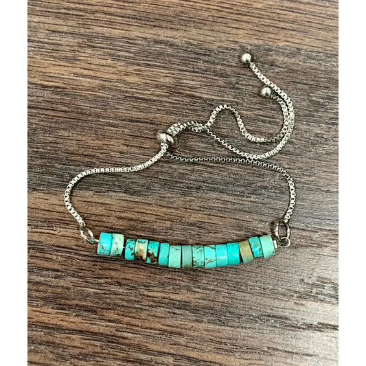 Gemstone Adjustable Bracelet