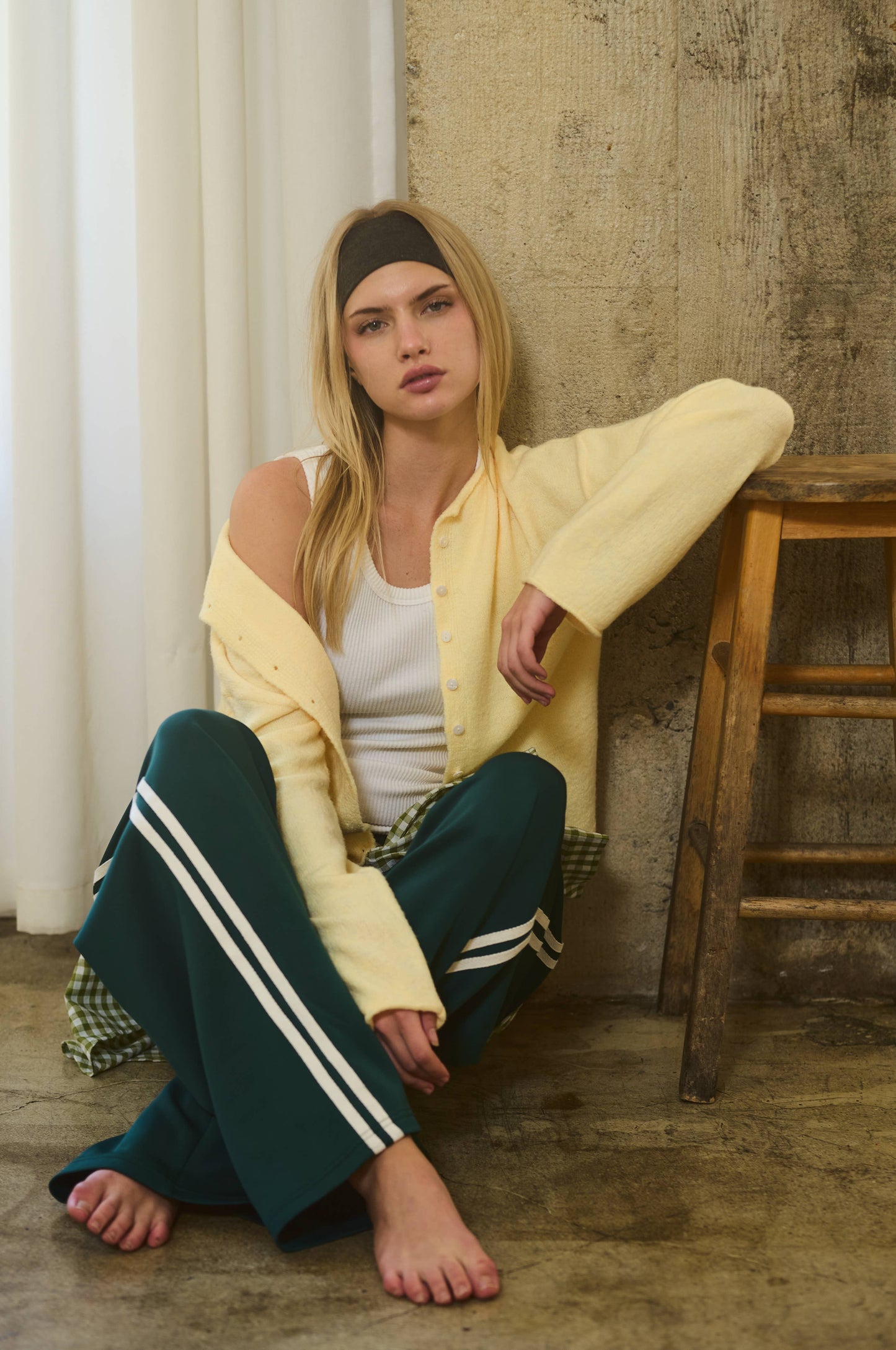 Essential Button Down Cardigan Top