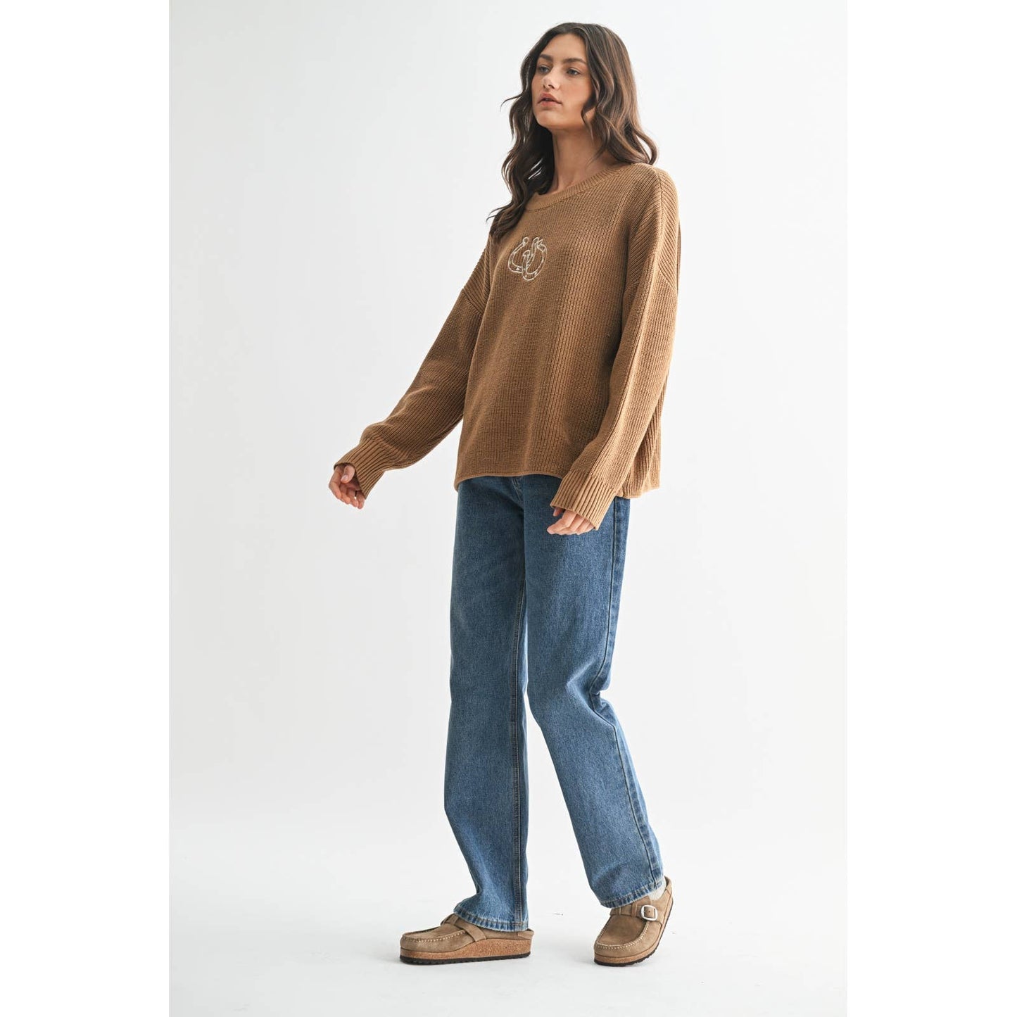 Double Horseshoe Knit Sweater